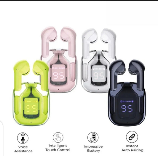 stereo HiFi sound crystal Bluetooth earphones , deep base wireless headset, air 31 Bluetooth wireless headphones